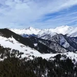 Rize'de Kaçkar Dağları ve Yaylalarda Kar Manzarası