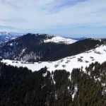 Rize'de Kaçkar Dağları ve Yaylalarda Kar Manzarası