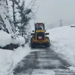 Rize’de Yoğun Kar 51 Köy Yolunu Ulaşıma Kapattı