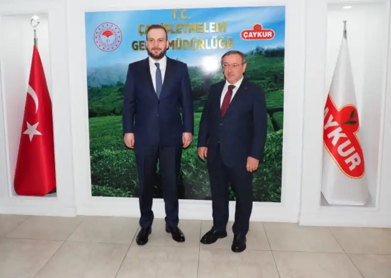 Sıfır Atık Vakfı Başkanı Ağırbaş’tan ÇAYKUR Genel Müdürü Alim’e Ziyaret
