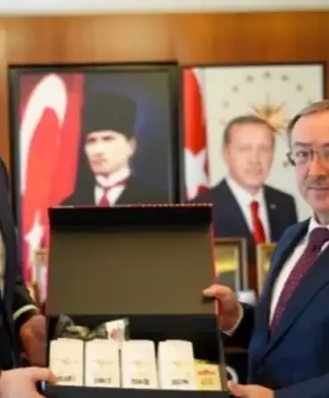 Sıfır Atık Vakfı Başkanı Ağırbaş’tan ÇAYKUR Genel Müdürü Alim’e Ziyaret