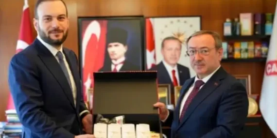 Sıfır Atık Vakfı Başkanı Ağırbaş’tan ÇAYKUR Genel Müdürü Alim’e Ziyaret