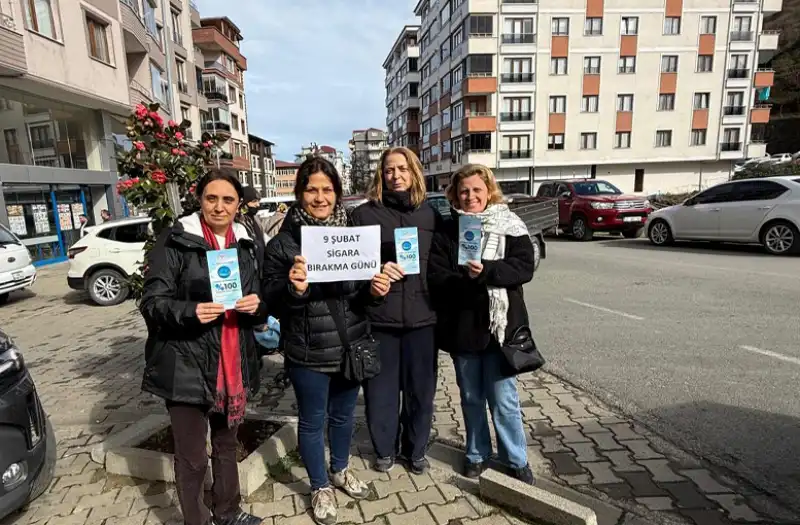 Rize’de Dünya Sigara Bırakma Günü