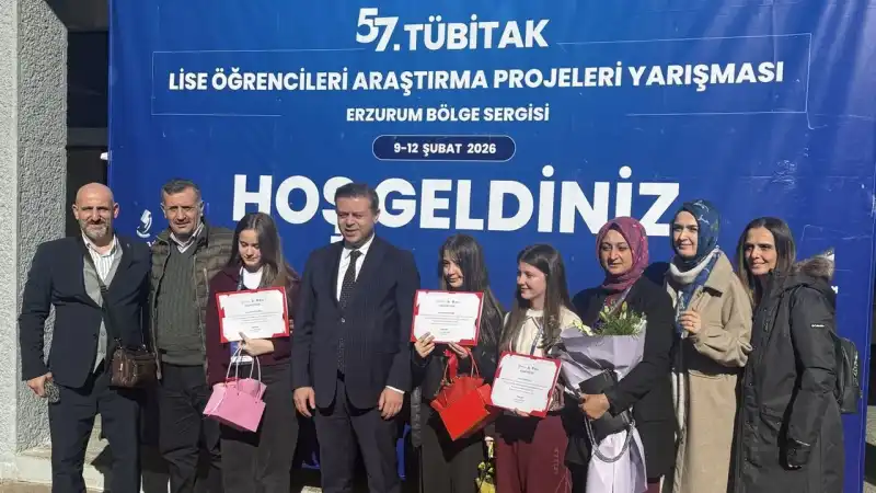 Çayeli Hacı Ahmet Hamdi İshakoğlu MTAL’den TÜBİTAK’ta Bölge Birinciliği