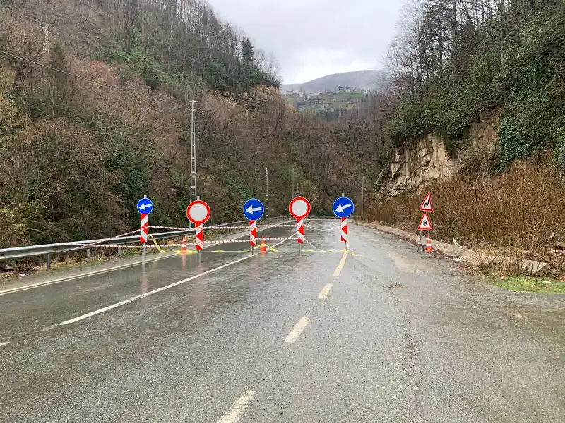 Çayeli’nde Heyelan Alarmı