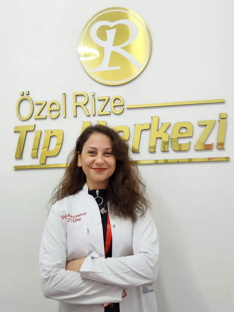 Özel Rize Tıp Merkezi Diyetisyeni Beyzanur Öztürk