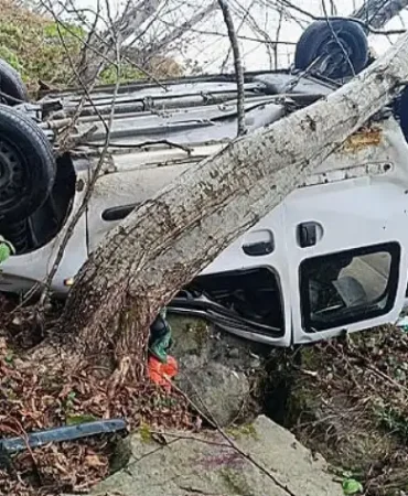 Kalkandere’de Feci Kaza
