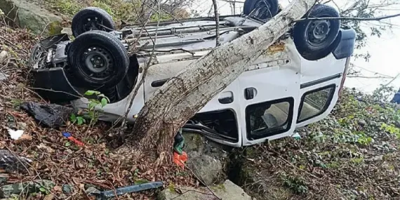 Kalkandere’de Feci Kaza