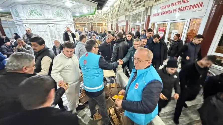 Berat Gecesi Rize’de Manevi İklimle İdrak Edildi