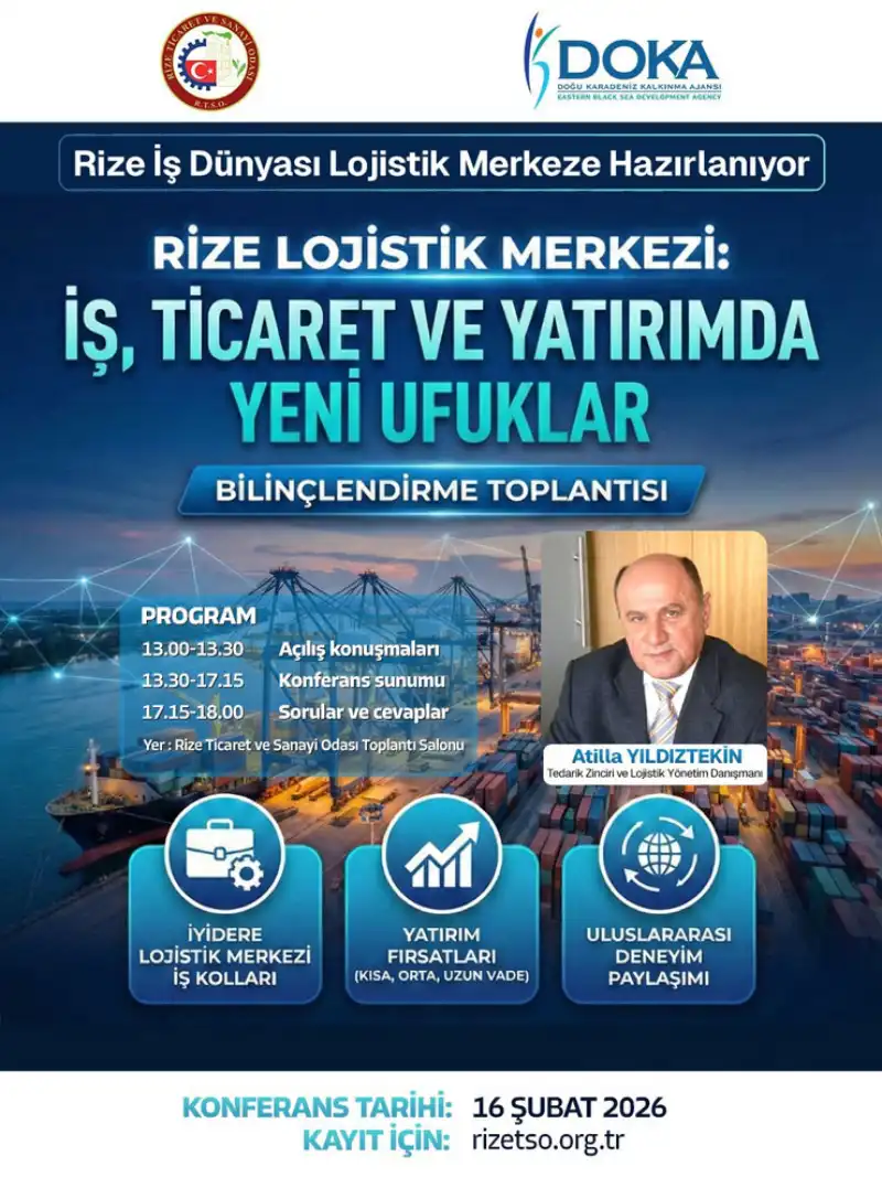 İyidere Lojistik Merkezi İçin Kritik Toplantı
