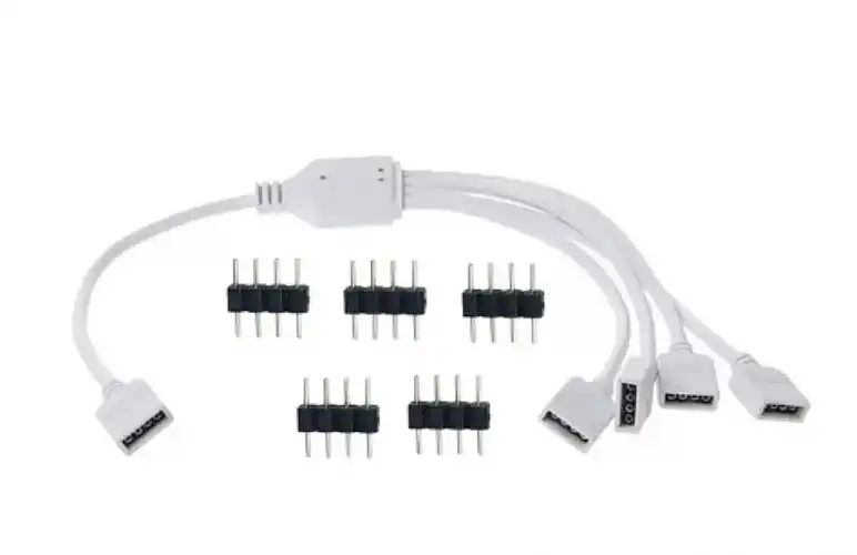 RGB Çoklayıcı ve Uzatıcı Kablo (1 to 4)