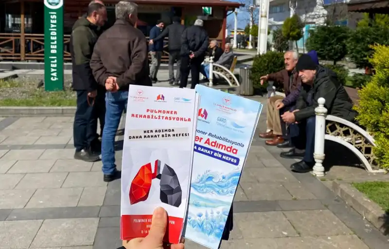 Rize’de Pulmoner Rehabilitasyon Farkındalığı