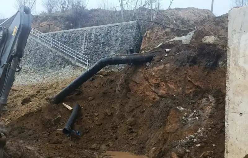 Rize’de Heyelan Nedeniyle Su Kesintisi