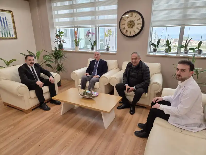 Metin’den Yeni Başhekime Hayırlı Olsun Ziyareti