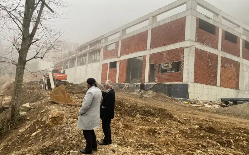 Çayeli’nde İçmesuyu Projesi Hızla İlerliyor