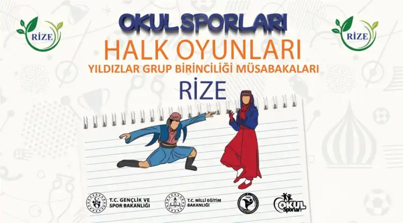 Rize’de Halk Oyunları Coşkusu Başlıyor