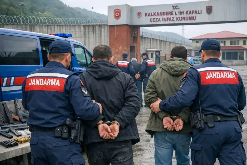 Rize’de Jandarma Operasyonu:2 Kişi Yakalandı