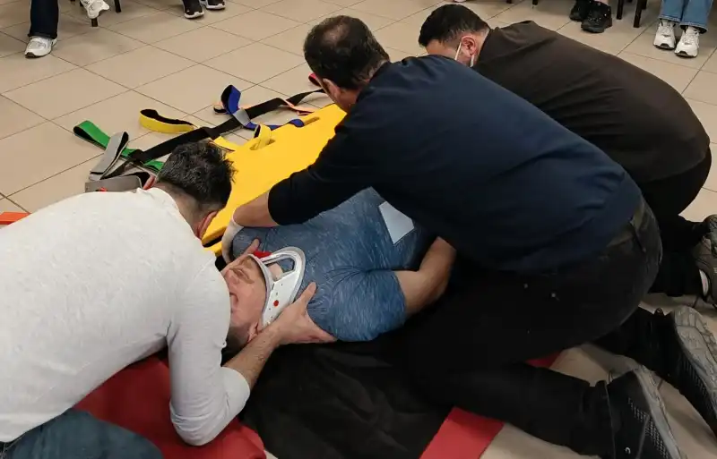 Rize'de Acil Sağlık Personeline Yoğun Eğitim