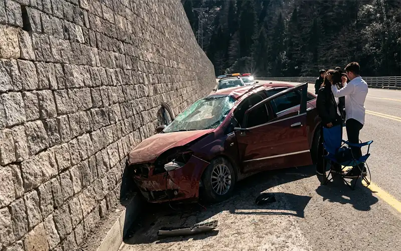 Ayder Yaylası Yolunda Arı Paniği Kazaya Yol Açtı
