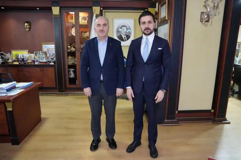 AK Parti Rize Heyetinden Başkanı Metin’e Ziyaret