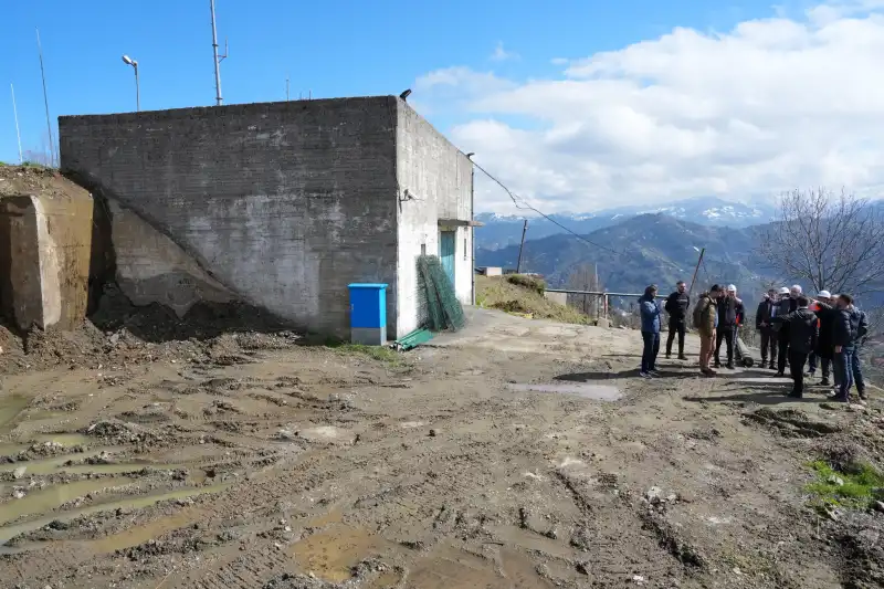 Rize Belediye Başkanı İçme Suyu Projesini İnceledi