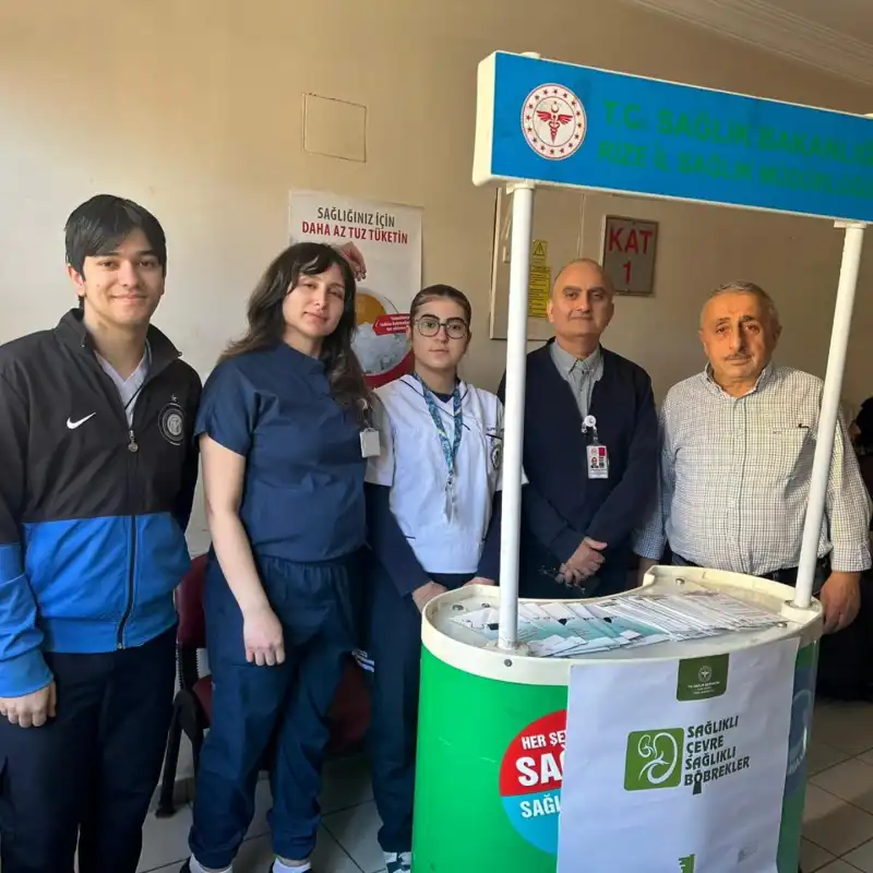 Çayeli’nde Dünya Böbrek Günü Farkındalığı