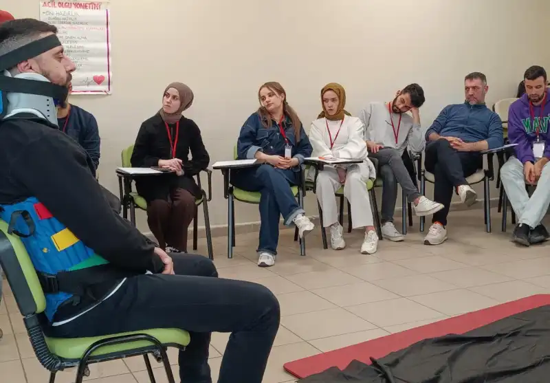 Rize'de Acil Sağlık Personeline Yoğun Eğitim