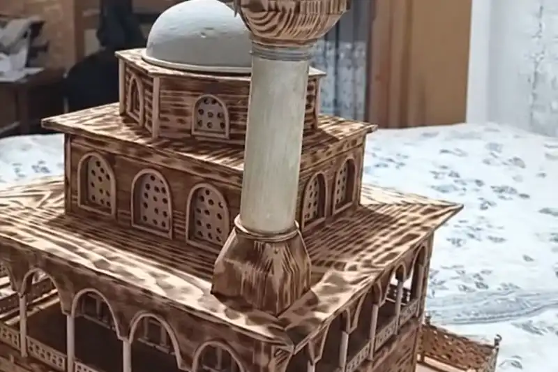 Rize’de Ahşap Tutkusu Görenleri hayran Bırakıyor