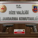 Pazar'da Ruhsatsız Silah Operasyonu