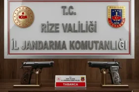 Pazar'da Ruhsatsız Silah Operasyonu