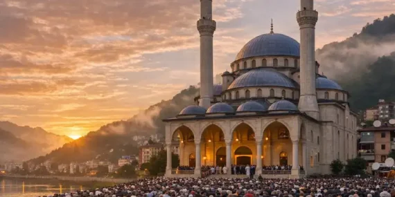 Rize ve İlçelerinde Bayram Namazı Saatleri Açıklandı