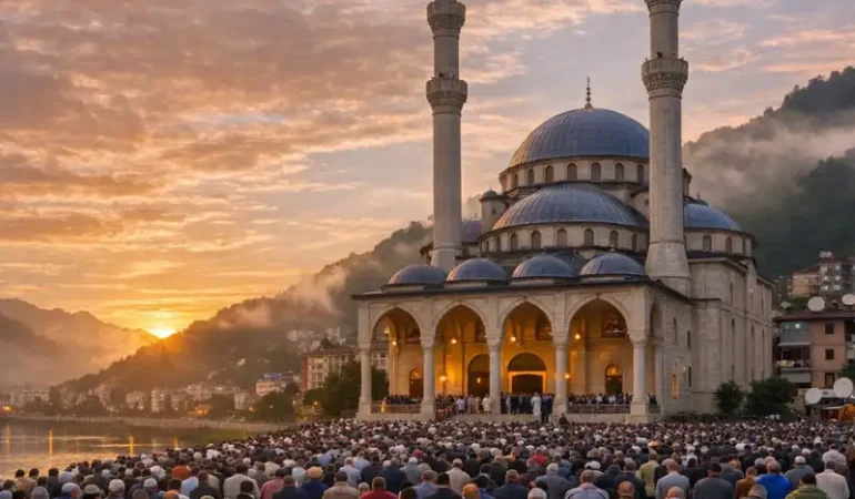 Rize ve İlçelerinde Bayram Namazı Saatleri Açıklandı