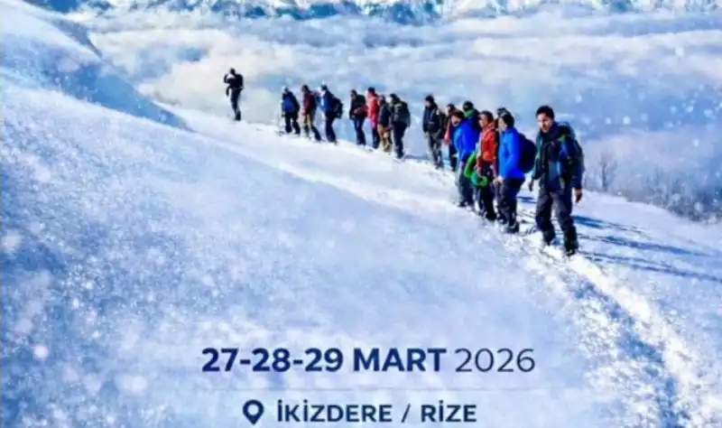 16. Çağrankaya Kar Yürüyüşü İçin Geri Sayım Başladı