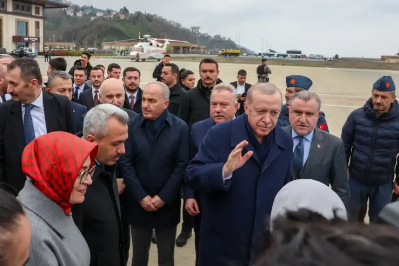 Başkan Erdoğan Dün Rize'den Ayrıldı