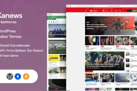 Kanews WordPress Haber Teması (Lisansı)