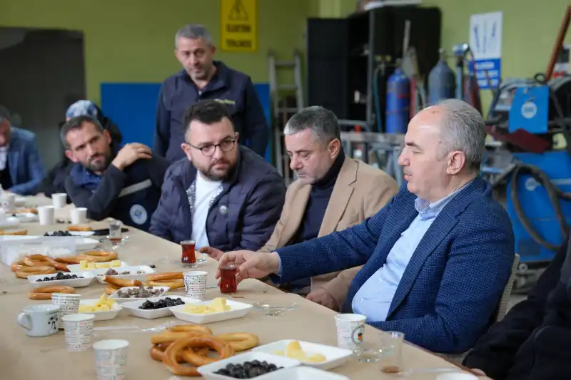 Rize Belediyesi Atölyesinde Buluşma