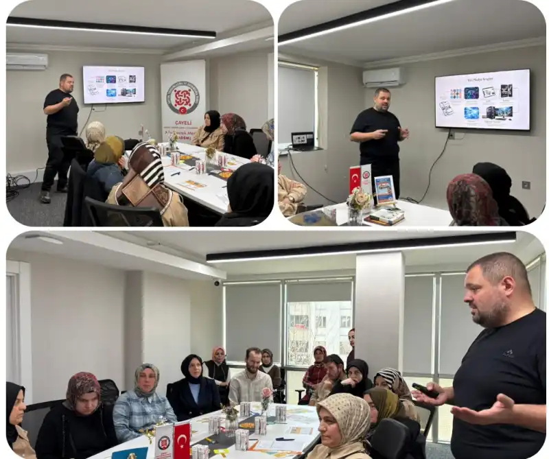 Rize’de “Bilinçli Medya Kullanımı” Eğitimi