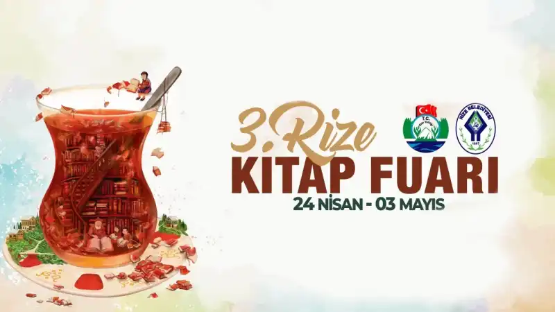 Rize’de Kitap Rüzgârı Başlıyor