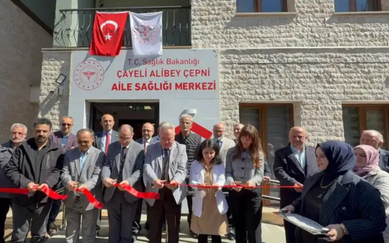 Çayeli'nde Yeni Aile Sağlığı Merkezi Hizmete Girdi