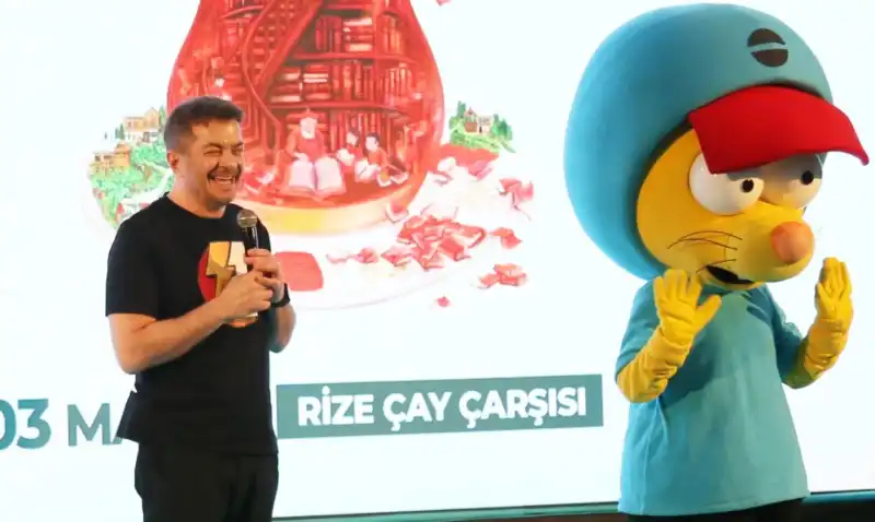 Kral Şakir Rize Kitap Fuarı’nda