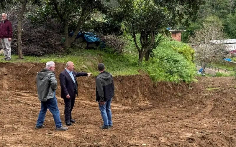Çayeli'nde Yeni Yol Yapım Çalışmaları Devam ediyor