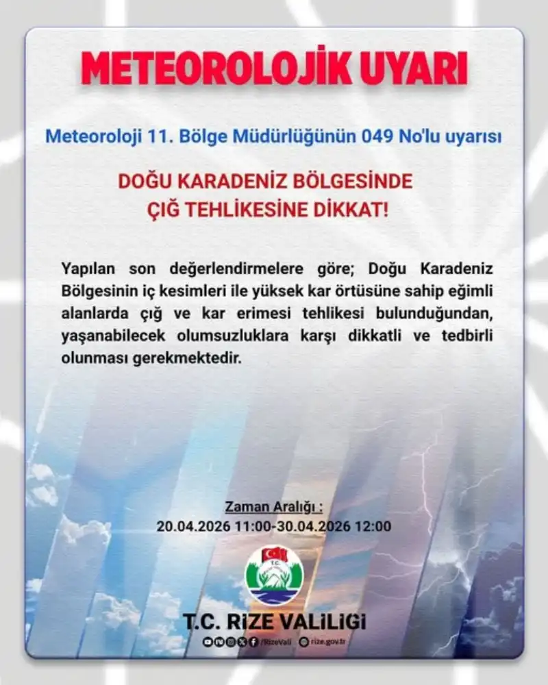 Rize Valiliğinden Yerel Kalkınma Hamlesi ve Uyarı