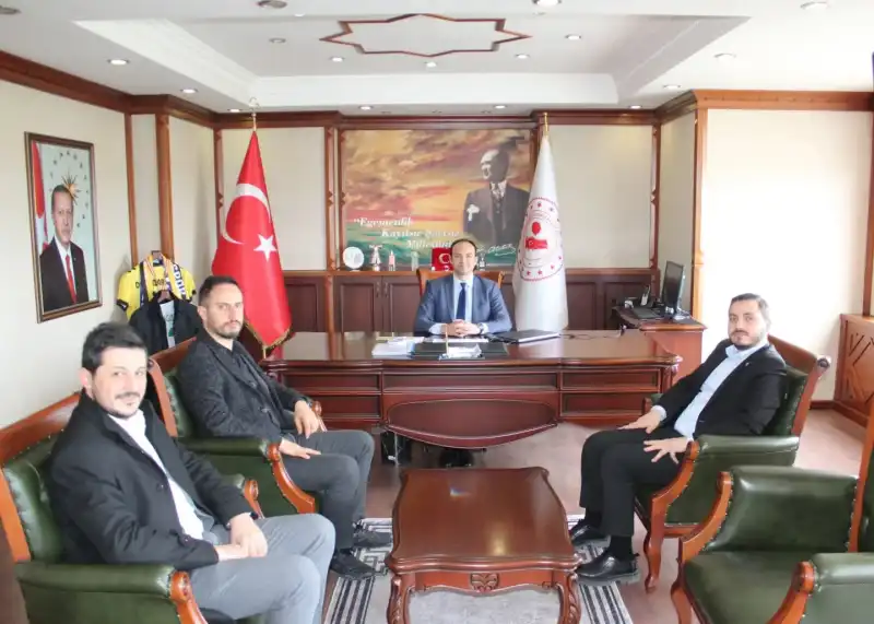 Derepazarı Kaymakamlığı Ziyareti ve Okul Güvenliği Toplantısı