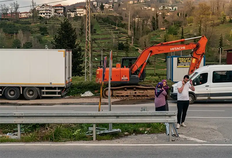Kalkandere’de Kavşak Krizi