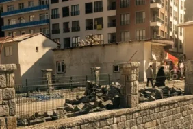 İkizdere’de Merkez Köprü Yenileme Çalışmaları Sürüyor