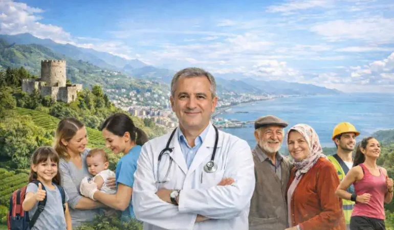 Rize’de Aşı Haftası Vurgusu