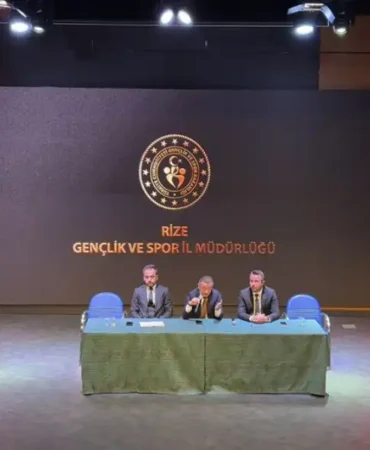Rize'de Gençler İçin Durmak Yok