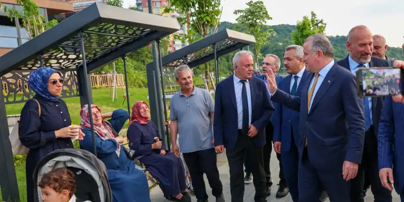 Pazar'da Uçuştan Manzaraya