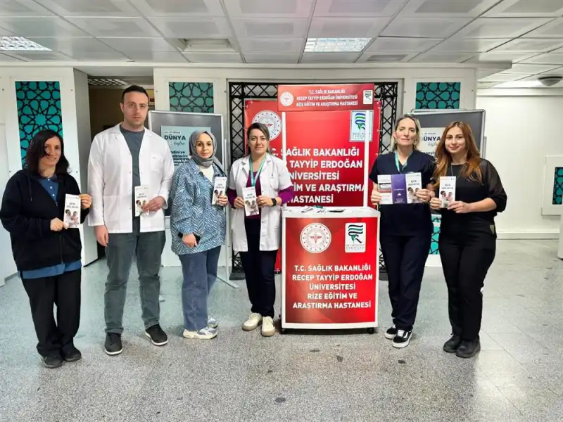 Rize’de Dünya Aşı Haftası