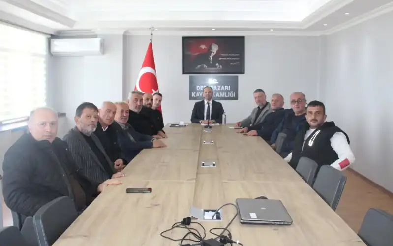 Derepazarı’nda Hizmet İçin Toplantı